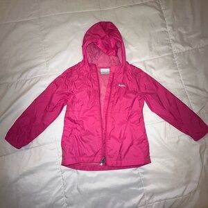 Columbia Kids Fuchsia Raincoat